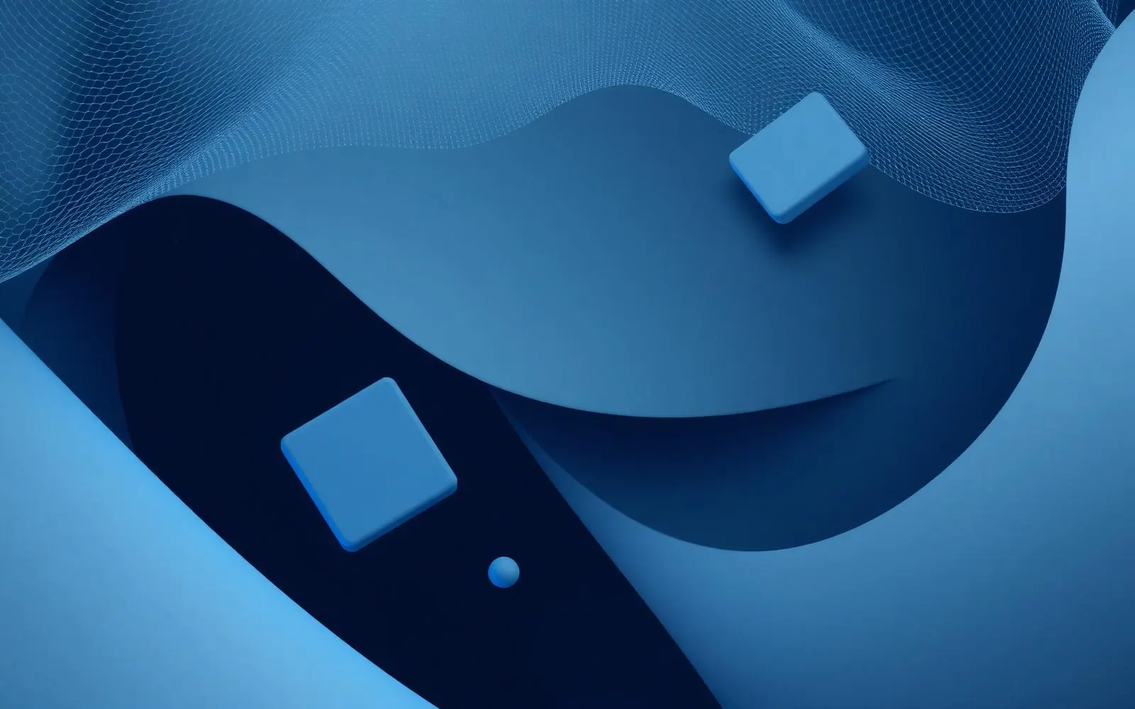 Abstract creative composition representing the studio's design language